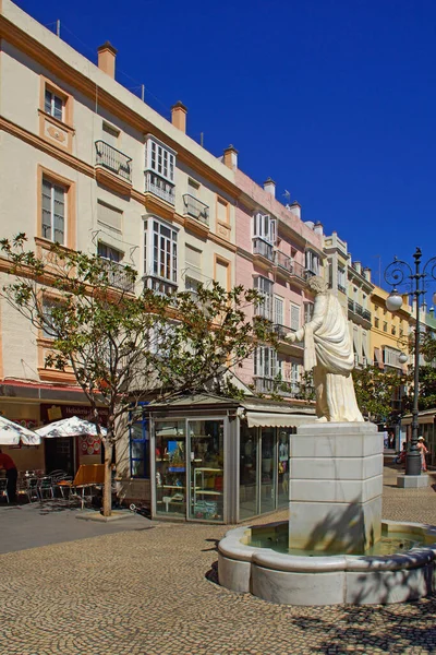 Cadix Espagne Topete Square Dans Ville Historique Cadix — Photo