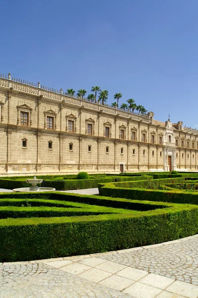 Sevilla Španělsko Exteriér Andaluského Parlamentu Městě Sevilla — Stock fotografie