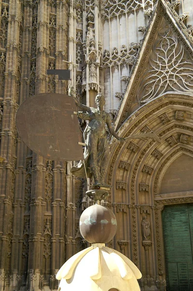 Siviglia Spagna Puerta San Cristobal Siviglia Cattedrale — Foto Stock