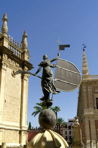 Seville Spain Puerta San Cristobal Seville Cathedral — Stock Photo, Image