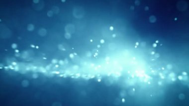 Parıltı ve ışık parçacıklarıyla soyut arkaplan