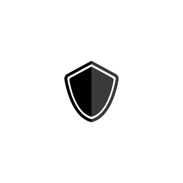 Щитовий Значок Векторний Дизайн Логотипу — стоковий вектор