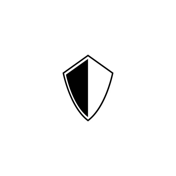 Scudo Icona Vettoriale Logo Design — Vettoriale Stock