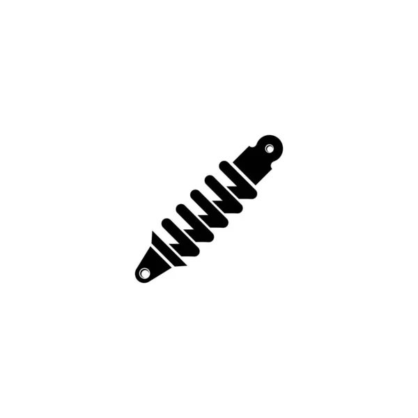 Amortyzator Wektor Ikony Izolowane Projekt Logo Ilustracji — Wektor stockowy