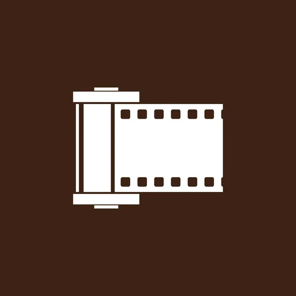 Film Logo Vektör Illüstrasyon Tasarımını Çalıştır — Stok Vektör