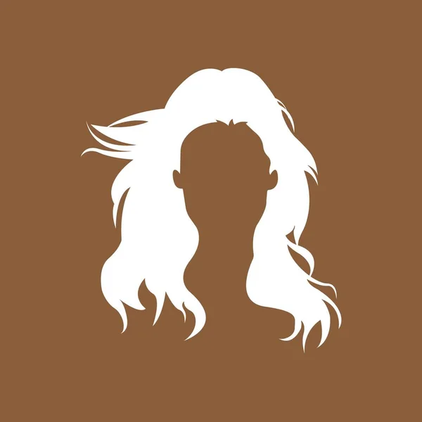 Hair Icon Vector Illustration Symple Design — Stock Vector