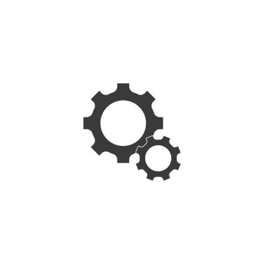 ayar simgesi vektör tasarım şablonu.