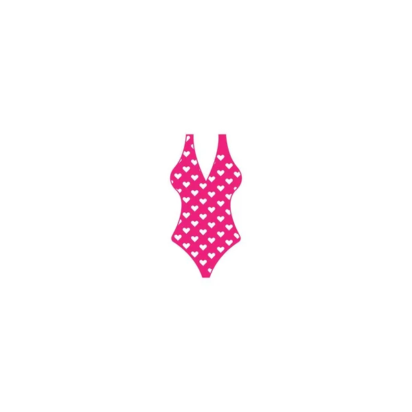 Swimsuit Icon Vector Illustration Design Template — 图库矢量图片