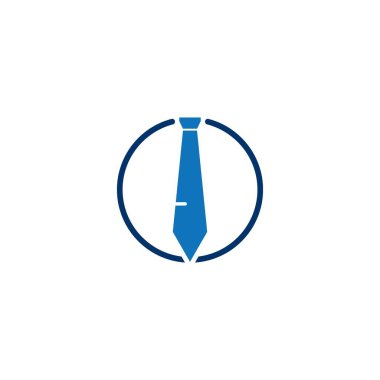 Tie icon vector illustration logo design.