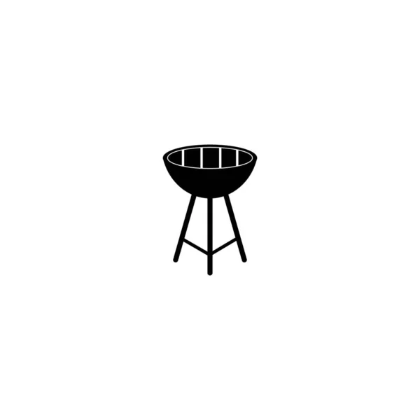 Modelo Design Ilustração Vetor Ícone Churrasco — Vetor de Stock