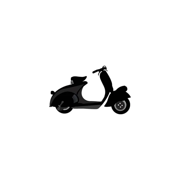 Modelo Design Ilustração Vetorial Ícone Scooter — Vetor de Stock