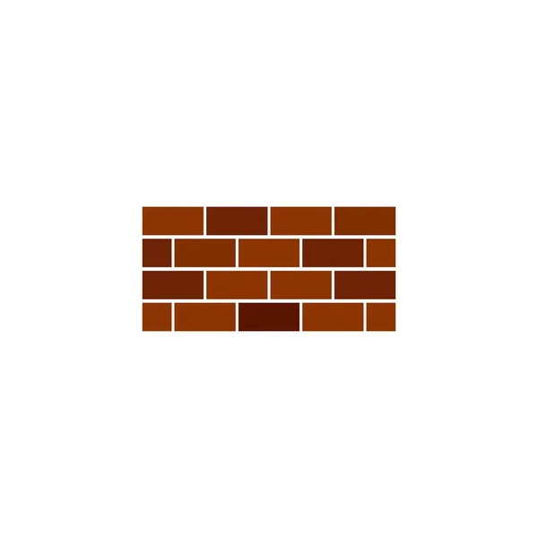 Pile Bricks Icon Vector Illustration Design Template Background — Stock Vector