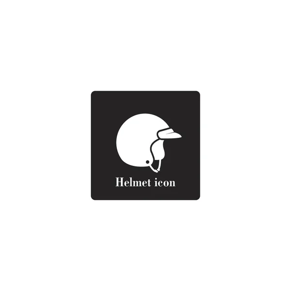Helm Vektor Icon Illustration Logo Design — Stockvektor