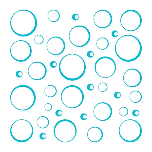 Naturlig Realistisk Bubbla Illustration Vektor Design — Stock vektor