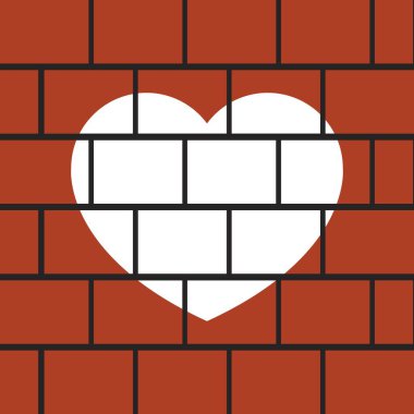 Kusursuz tuğla duvar arka planı. Vektör tasarımı.