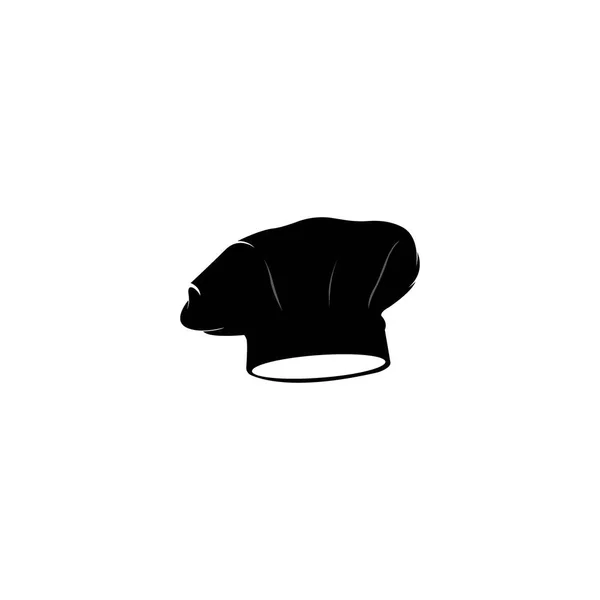 Chapeau Chef Vecteur Icône Illustration Logo Design — Image vectorielle
