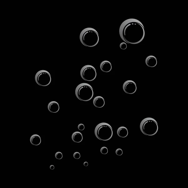Bubble Vecteur Icône Illustration Conception Arrière Plan — Image vectorielle