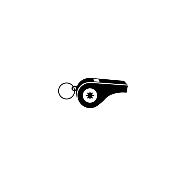 Whistle Vector Icon Illustration Simple Design — ストックベクタ