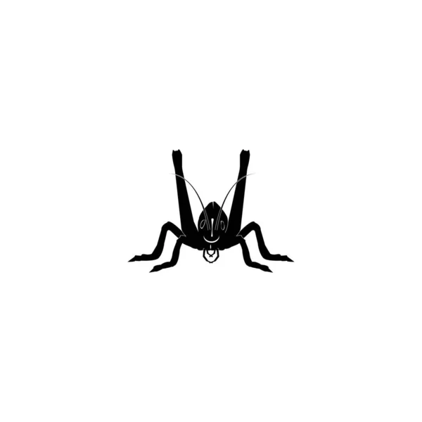 Grasshopper Icon Vector Illustration Logo Design — Archivo Imágenes Vectoriales