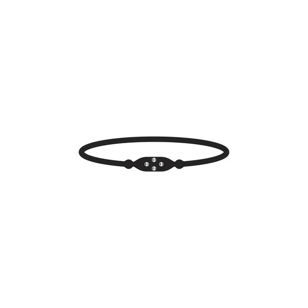 Bracelet Vector Icon Illustration Logo Design — Stok Vektör