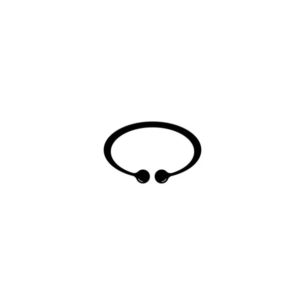 Дизайн Логотипа Векторной Иконки Браслета — стоковый вектор