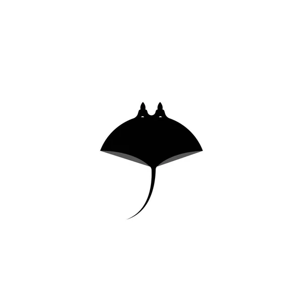 Modèle Conception Illustration Vectorielle Logo Stingray — Image vectorielle