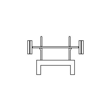 Halter vektör simgesi düz tasarım