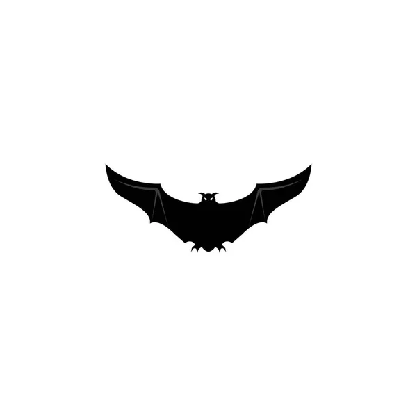 Bat Logotyp Vektor Illustration Design Mall — Stock vektor