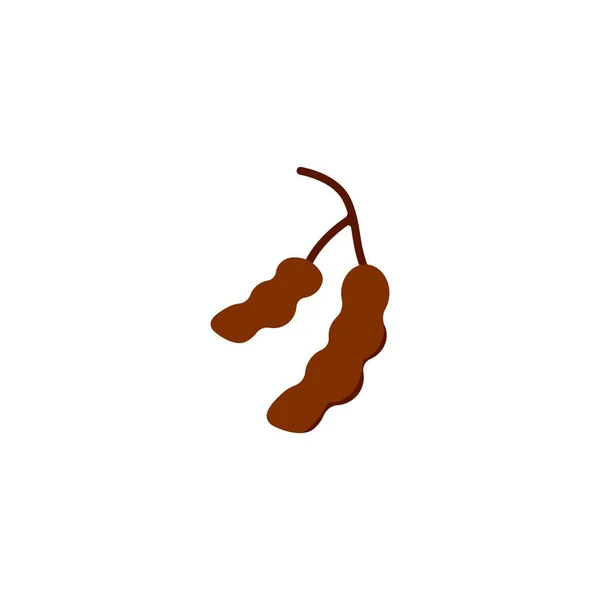Desenho Símbolo Ilustração Vetor Ícones Tamarindo —  Vetores de Stock