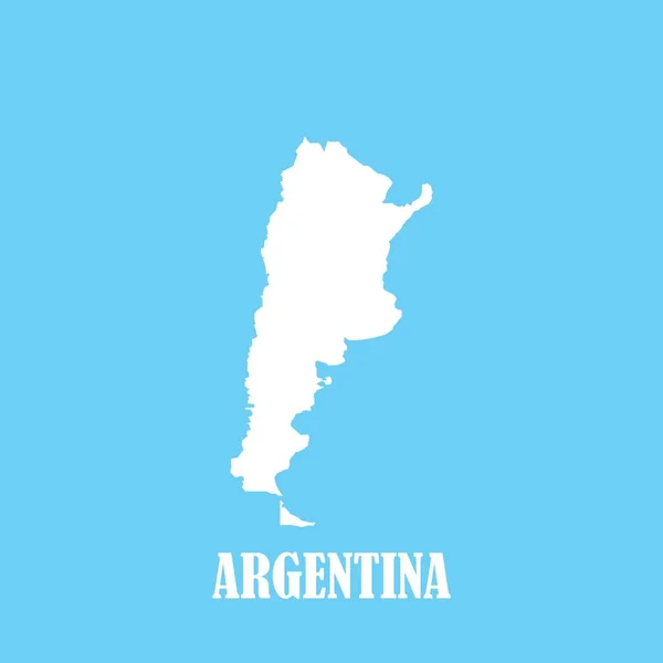 Argentina Map Logo Vector Illustration Symbol Template — Vector de stock