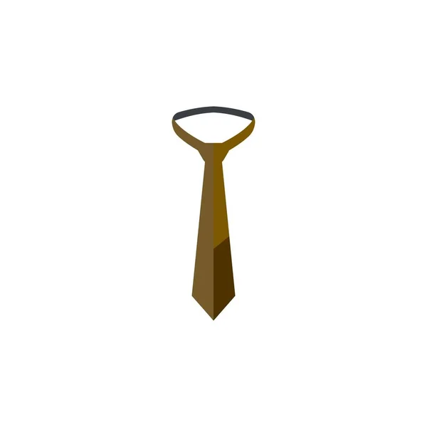 Tie Icon Disegno Vettoriale Modello Illustrazione Logo Design — Vettoriale Stock