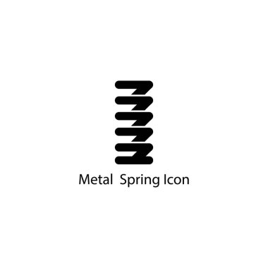metal spring icon.vector illustration simple design