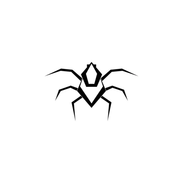 Spider Icon Vector Illustration Symbol Design — Vetor de Stock