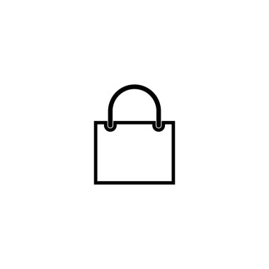 tote bag vektör resimleme basit tasarım