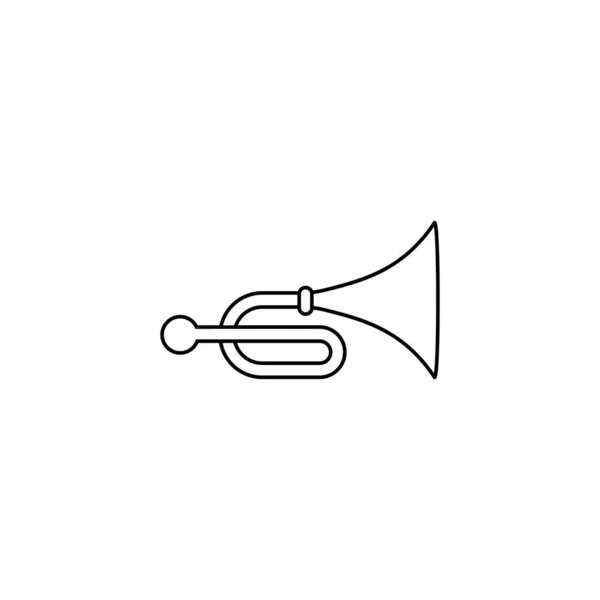 Horn Icon Vector Illustration Symbol Design — Wektor stockowy
