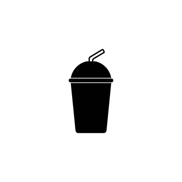 Coffee Cup Icon Vector Illustration Logo Design — 스톡 벡터