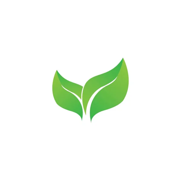 Leaf Icon Vector Illustration Simple Template Design — Stockvektor