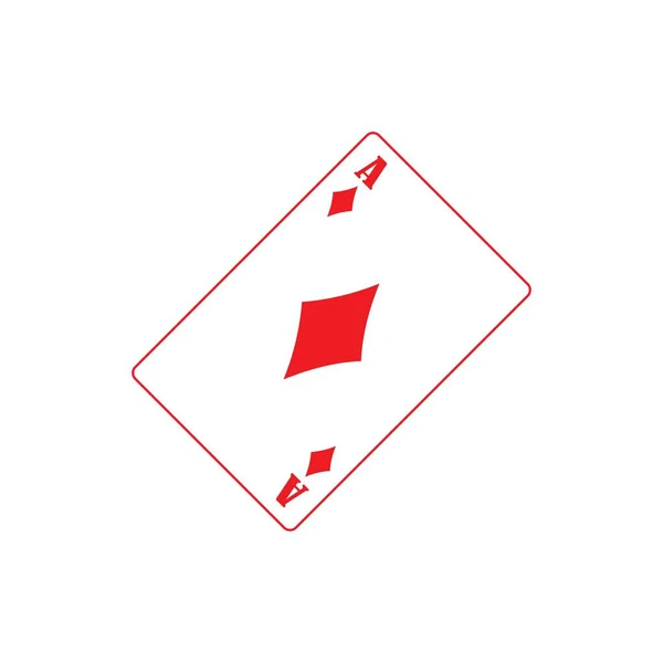 Playing Card Icon Vector Illustration Symbol Design — стоковый вектор