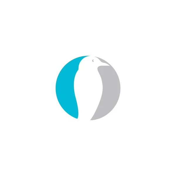 Penguin Icon Vector Illustration Logo Design — Vector de stock