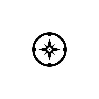 Compass icon vector illustration logo template