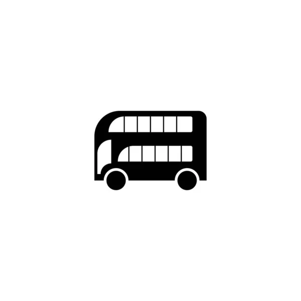 Bus Icon Vector Illustration Simple Design - Stok Vektor