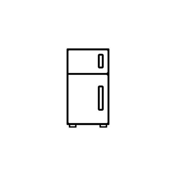 Refrigerator Icon Vector Illustration Symbol Design —  Vetores de Stock