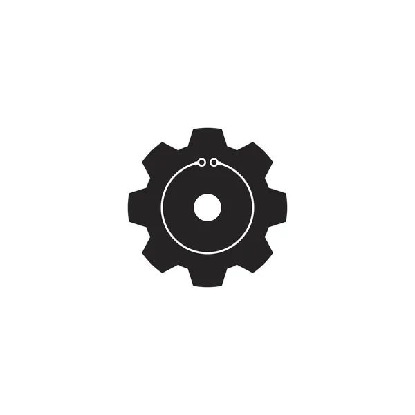 Vistuig Logo Vector Illustratie Template Ontwerp — Stockvector