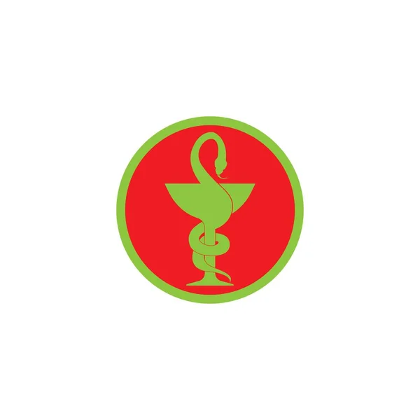 Pharmacy Logo Vector Illustration Design Template — Image vectorielle