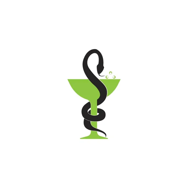 Pharmacy Logo Vector Illustration Design Template — Stockvector