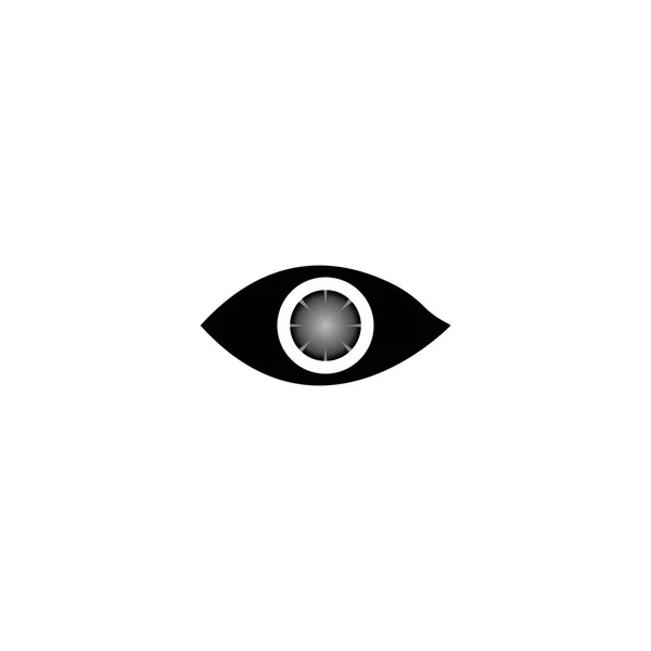 Eye Vector Icon Illustration Template Logo Design — ストックベクタ