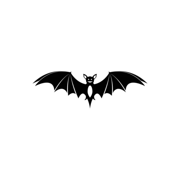 Bat Icon Vector Illustration Design Template — Vector de stock