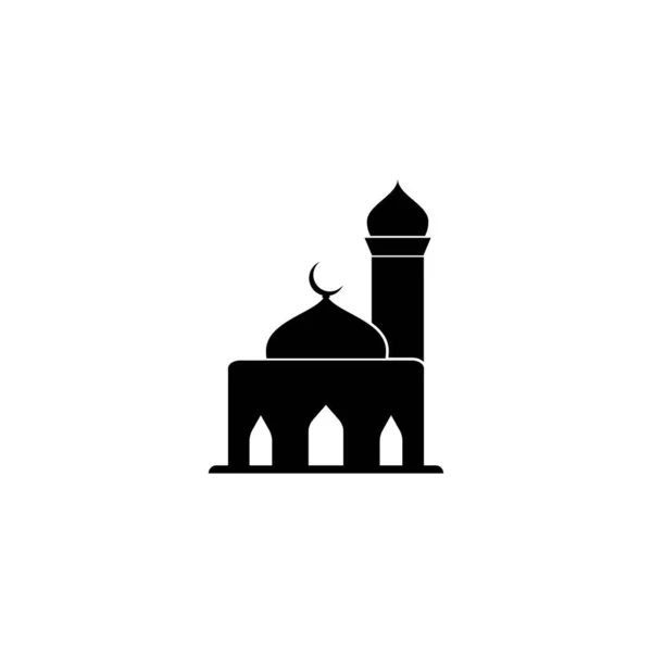 Ikon Masjid Desain Simbol Ilustrasi Vektor - Stok Vektor