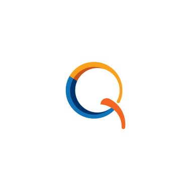 letter Q. logo vector illustration template design.