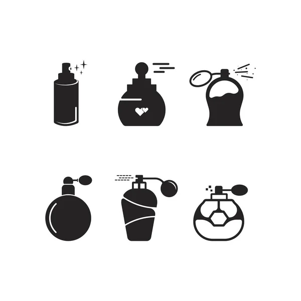 Perfume Icon Vector Illustration Symbol Logo Design — Archivo Imágenes Vectoriales